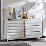 Priya 6-Drawer Solid Wood Dresser