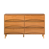 Atticus Solid Wood Mid-Century Modern Dresser