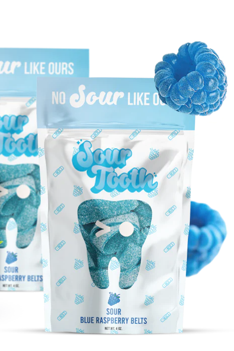 Sour Blue Raspberry Belts