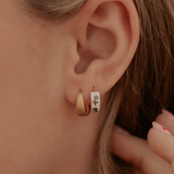 Daphne Tea Cup Hoops