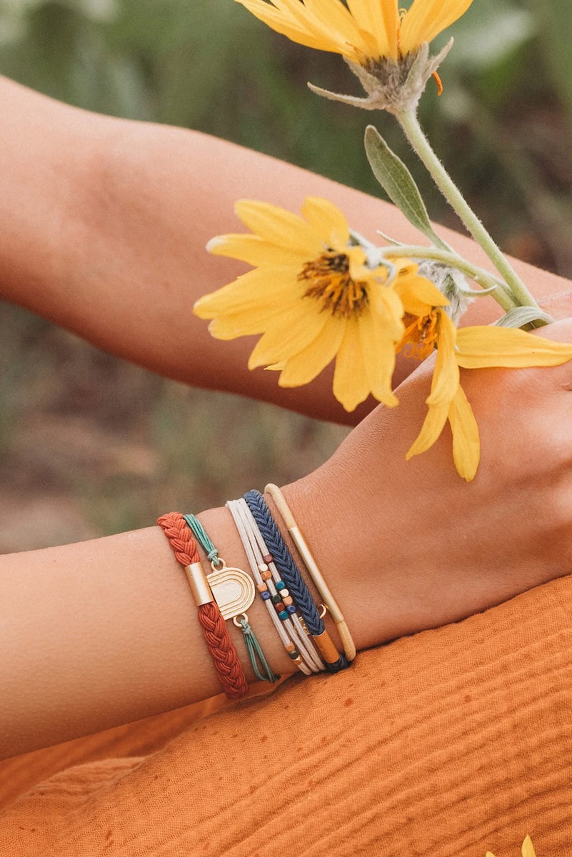 personalized hair tie bracelet