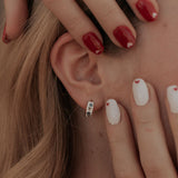 Daphne Tea Cup Hoops