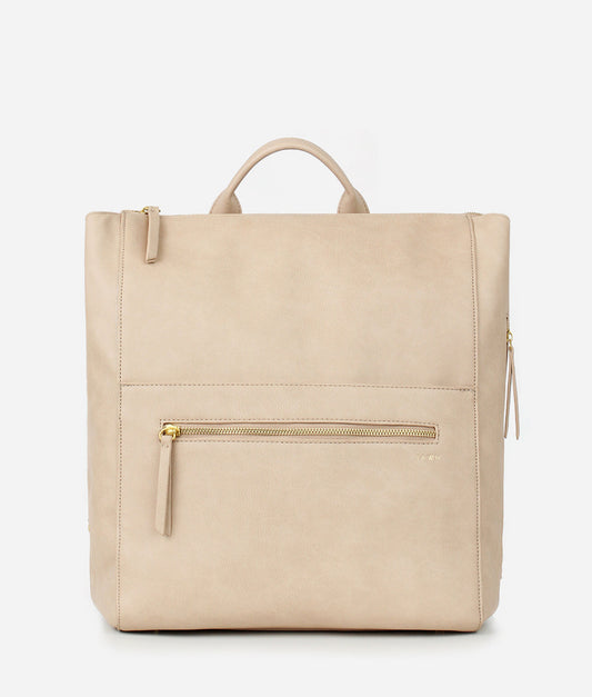 The Fawn + Nordstrom Square Diaper Bag - Beige