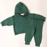 Hunter Knit Set in Green