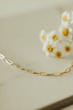 Madeline Gold Filled Paperclip Necklace