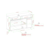 Beckett 52" Contemporary Storage Sideboard