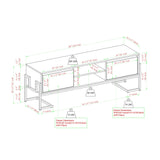 Betty Modern Glam 2-Drawer TV Stand