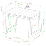 Cologne Modern 3-Piece Patio Chat Set