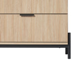 Paris Modern Scandinavian Reeded Dresser
