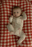 Bamboo Zip Pajamas | Candy Cane