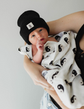 Muslin Swaddle | Black & White Yin Yang