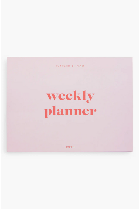 Weekly Desk Planner