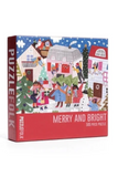 Merry & Bright 500 Piece Christmas Holiday Puzzle