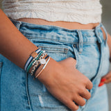 Anchor - Hair Tie Bracelet