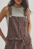 Free People Good Luck Barrel Overalls