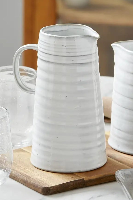The Farmhouse Stoneware Pitcher