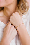Madeline Gold Filled Paperclip Bracelet