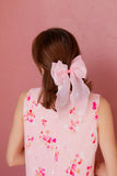 Peony Bow Barrette