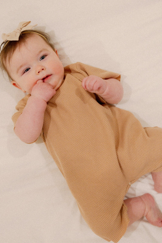 Jo Romper in Light Brown