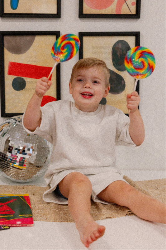 Scout Short Set in Grey