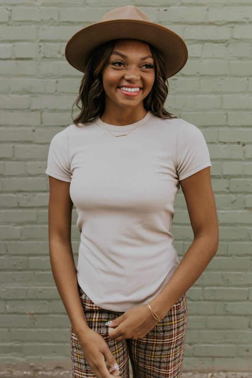 Plain Gray Tee Shirt | ROOLEE