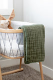 Go With the Flow Muslin Baby Blanket