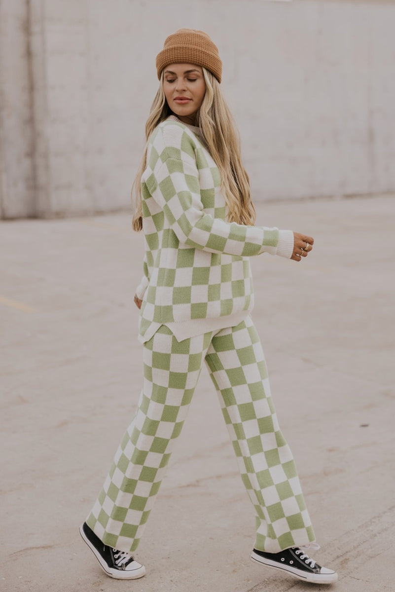 Neon Dream Checkered Pants