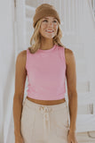 Willow Textured Cropped Tank