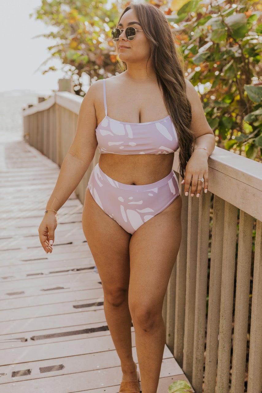 Plus Size Cute Swim Tops | ROOLEE