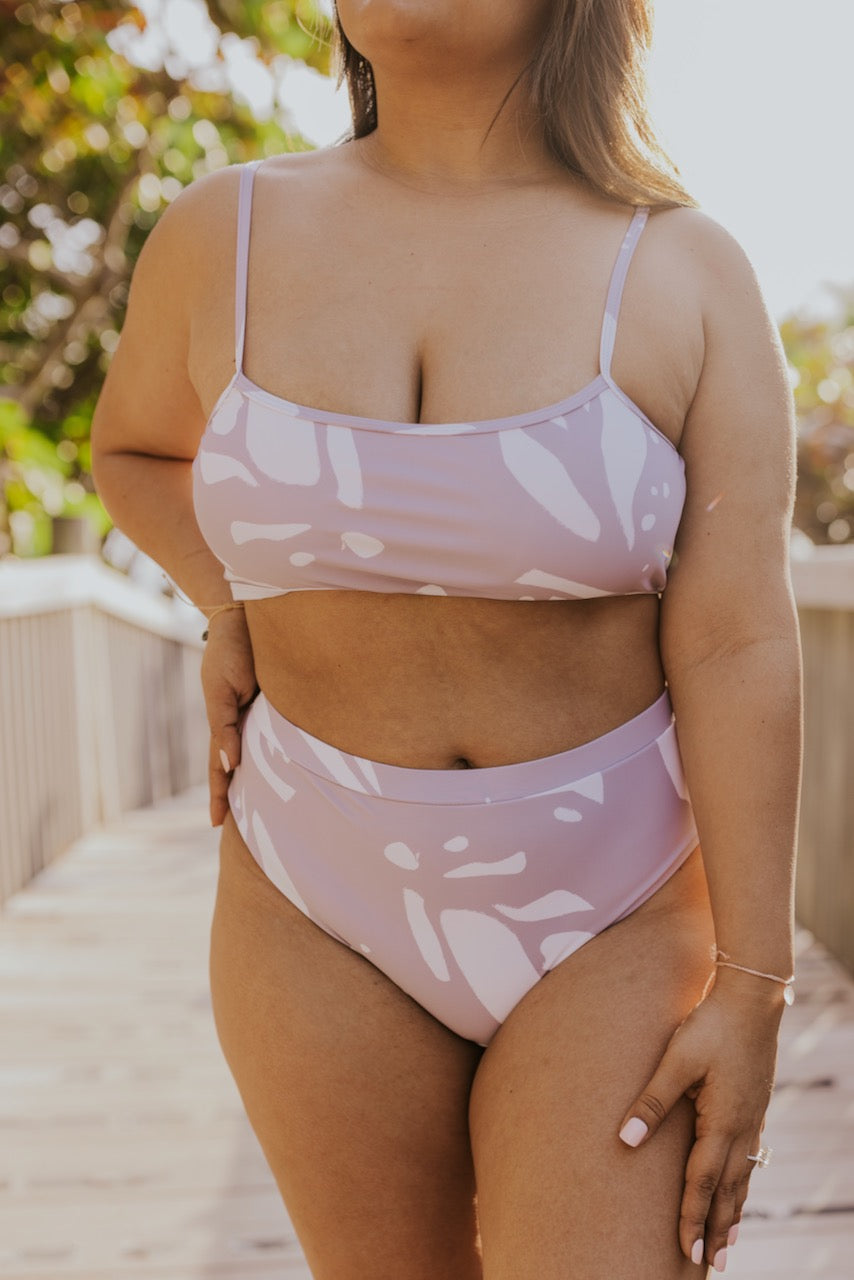 Lilac Purple Swim Bottoms | ROOLEE