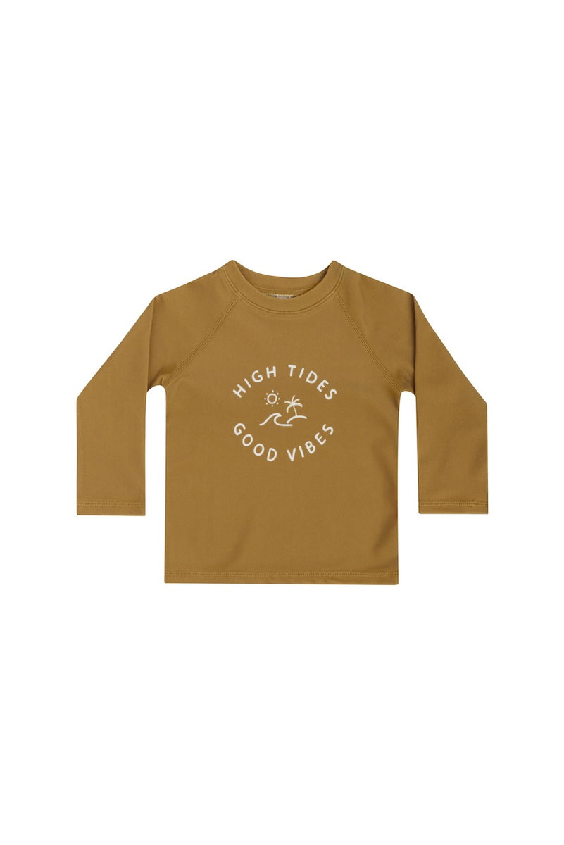 Rylee + Cru Ochre Rash Guard