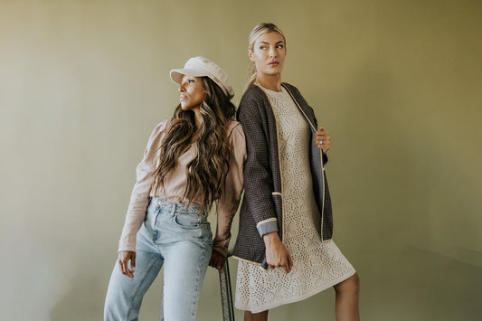 two models wearing the new fall Salt collection