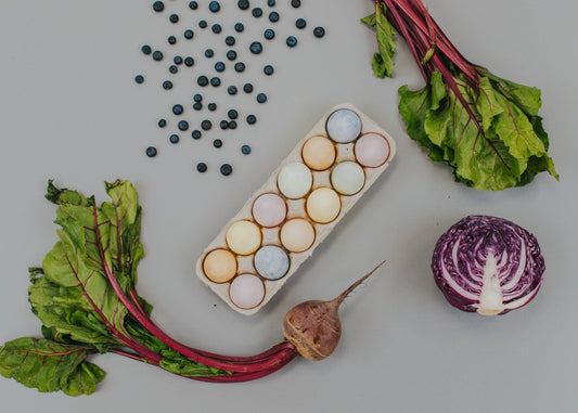 Naturally-Dyed Easter Eggs DIY