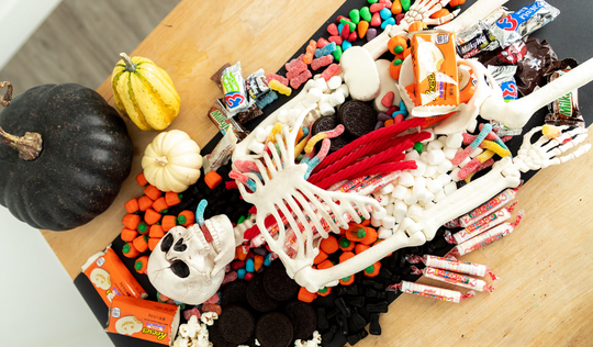 Halloween Candy Charcuterie Board