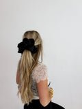 JUMBO SLEEP SILK/SATIN SCRUNCHIES