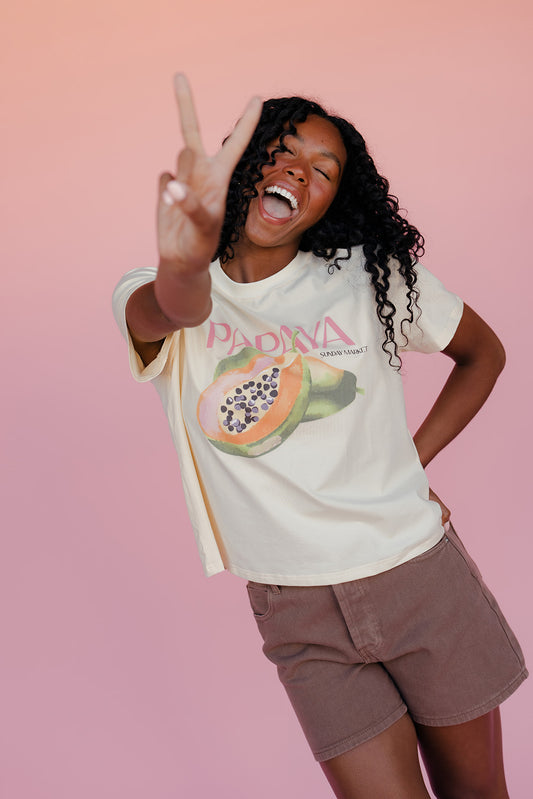Sun Kissed Papaya Tee