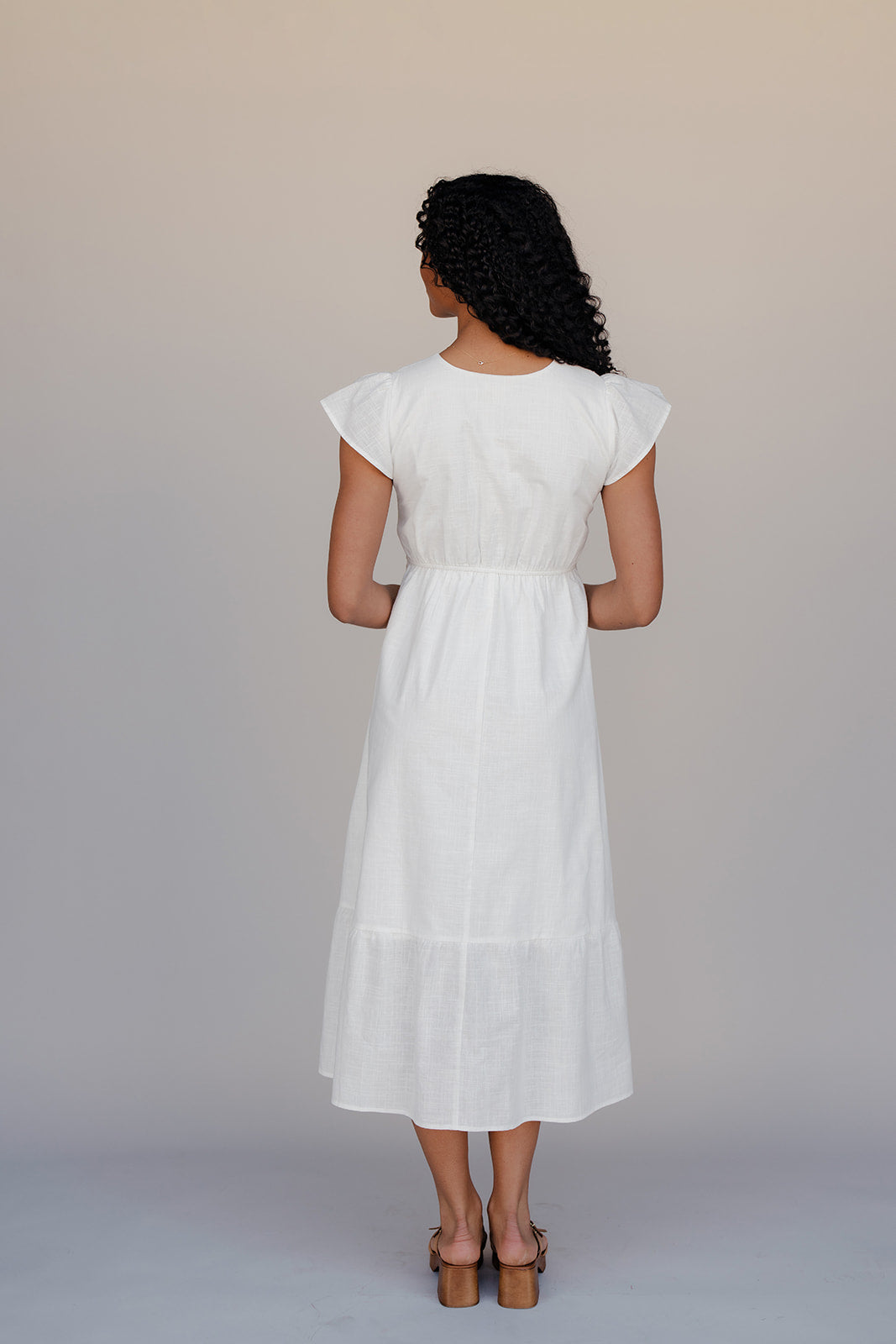 The Margaux Button Dress