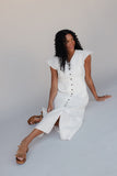 The Margaux Button Dress