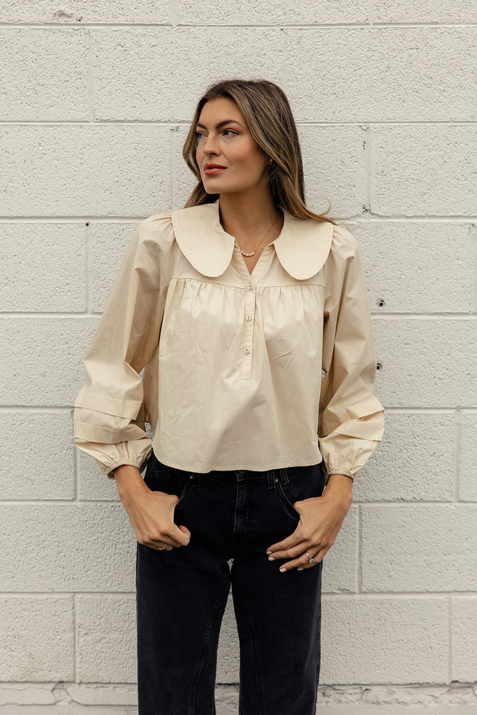 Stole My Tortured Heart Statement Blouse