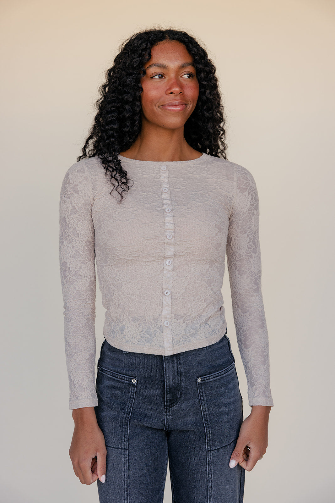 Cora Lace Long Sleeve