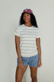 Clean Lines Striped Tee