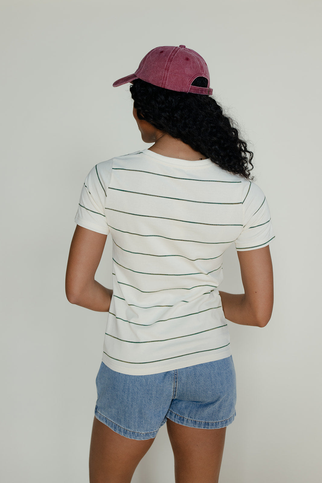 Clean Lines Striped Tee