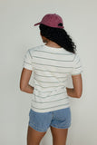 Clean Lines Striped Tee