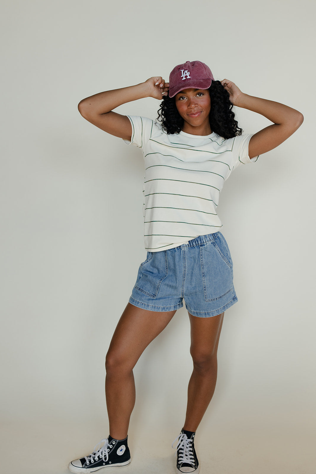 Clean Lines Striped Tee
