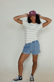 Clean Lines Striped Tee
