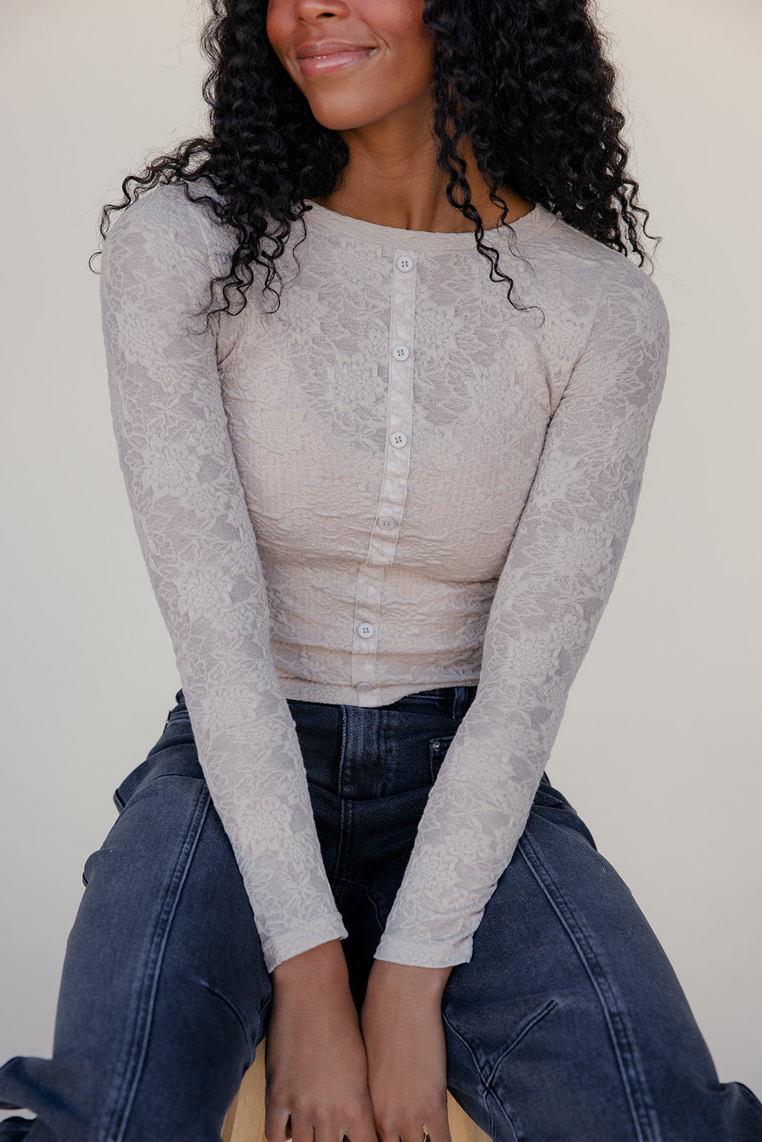 Cora Lace Long Sleeve