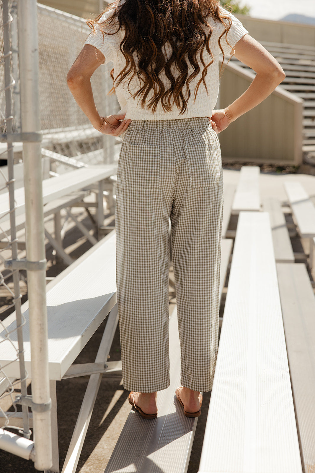 Wren Gingham Pants