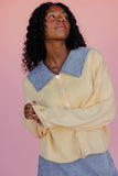 First Light Balloon Sleeve Cardi