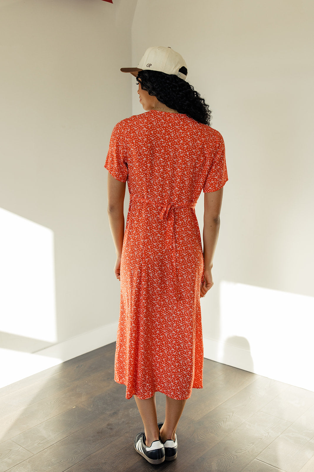 Take Me Home Button Dress