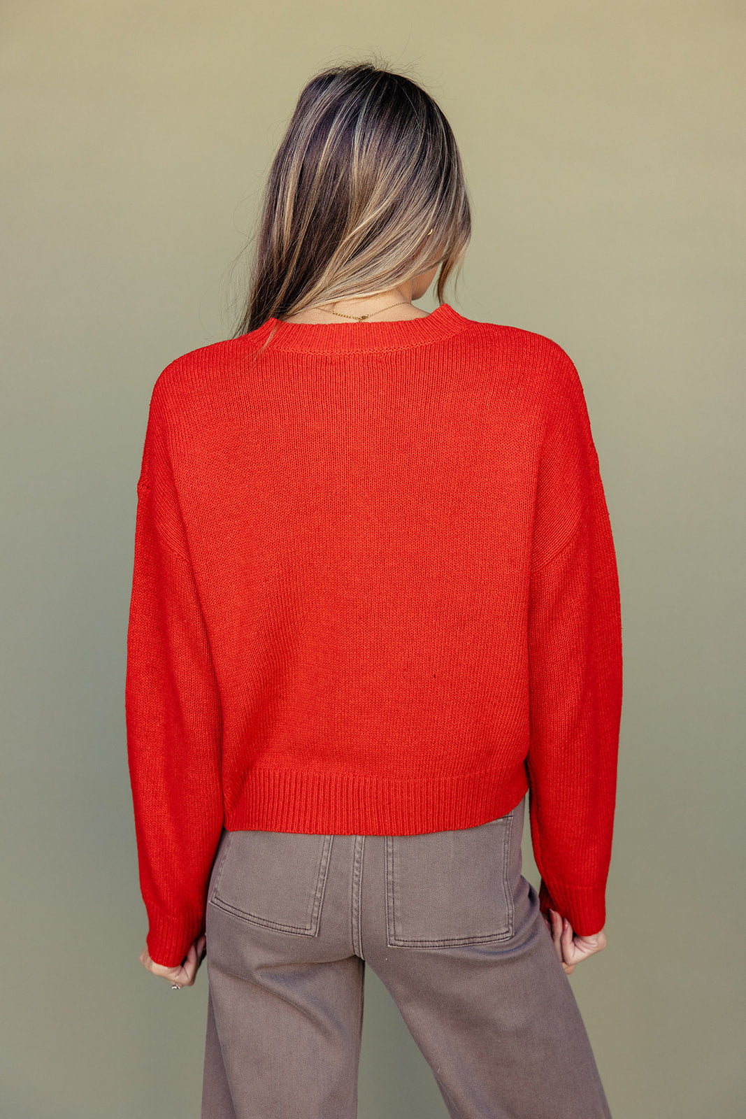 Redwood Forest Button Cardigan